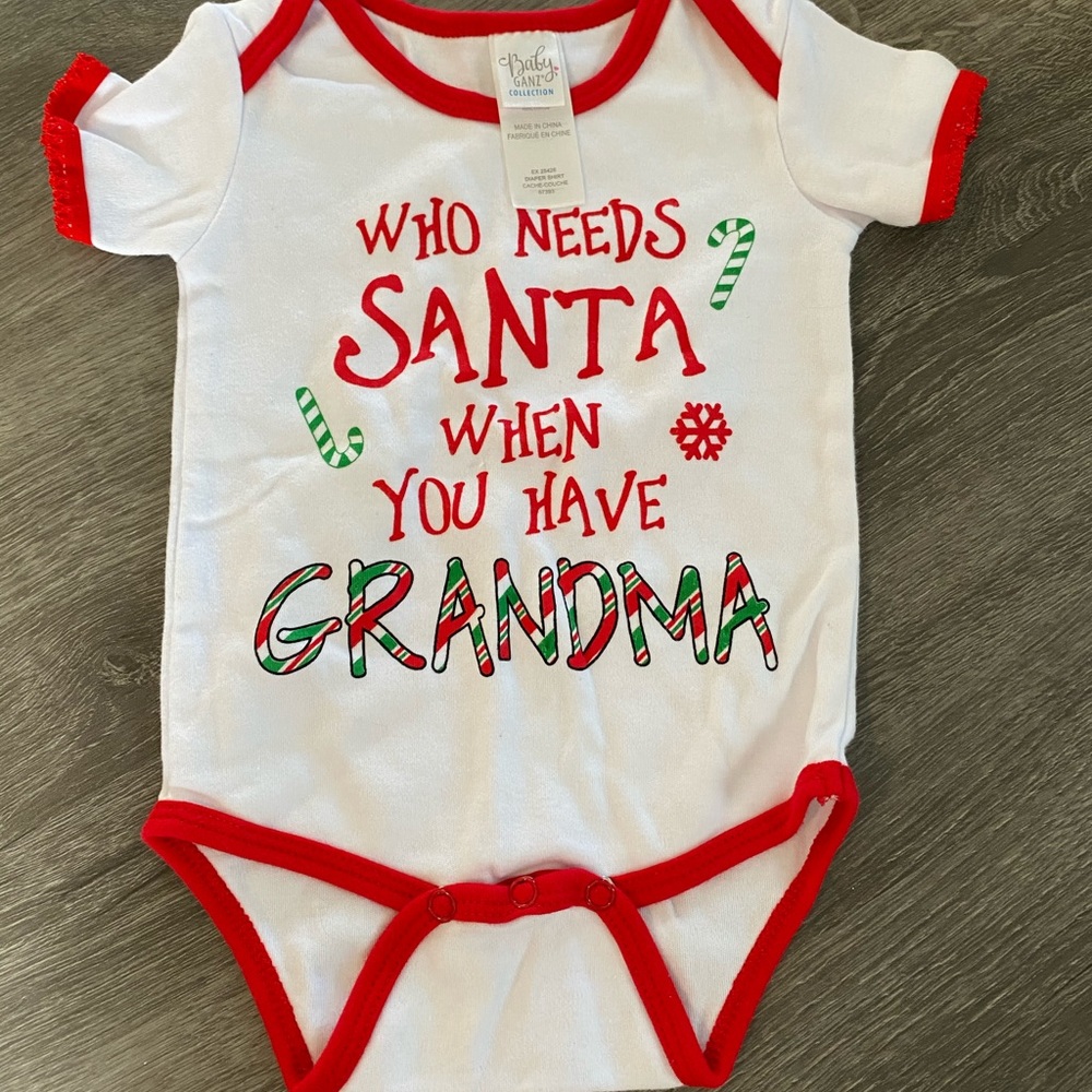 Ganz Baby Christmas Onesie
